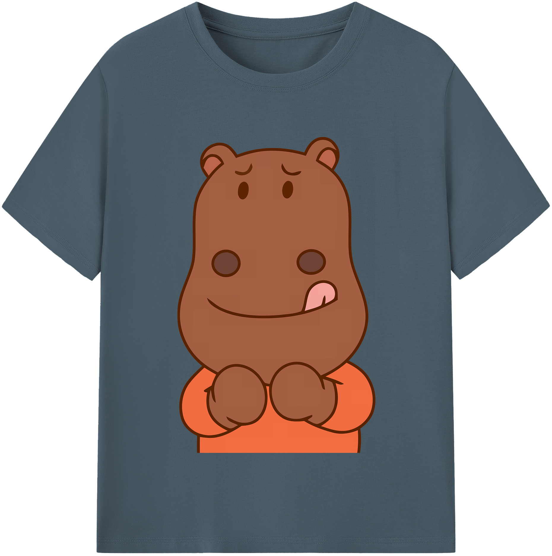 （画像用） アンパンマン Anpanman 綿100％半袖Tシャツ（フロントプリント）